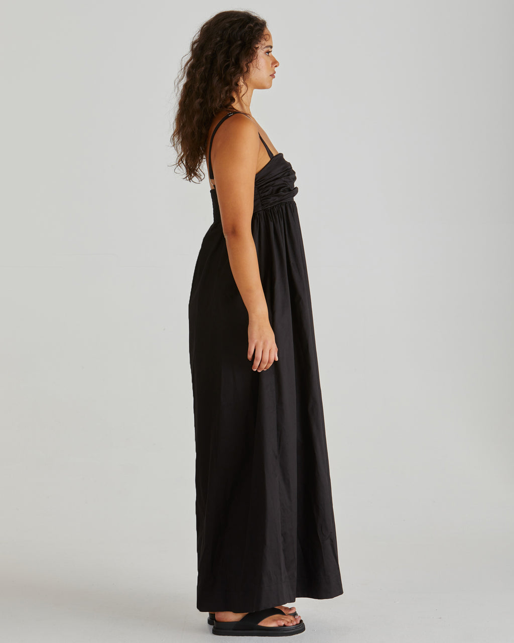 DELANEY MAXI DRESS - Black