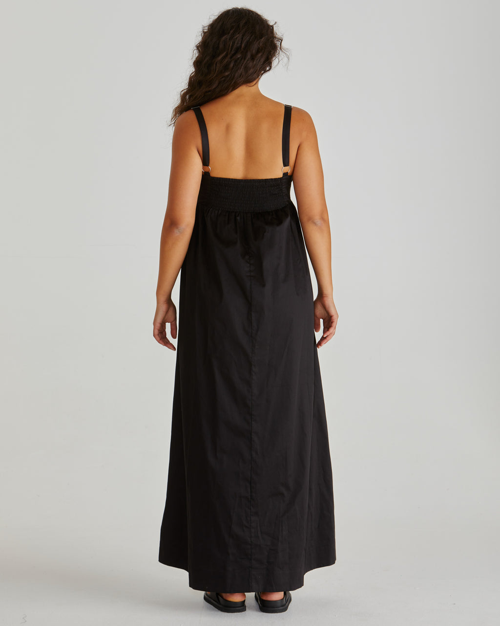 DELANEY MAXI DRESS - Black