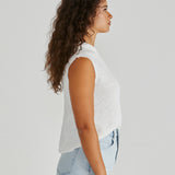 JACI KNIT TOP - White
