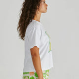 CYNTHIA TEE - Seashell Stripe