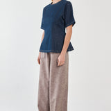 Abi Fitted Denim Tee