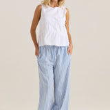 Elin Gathered Tie Top