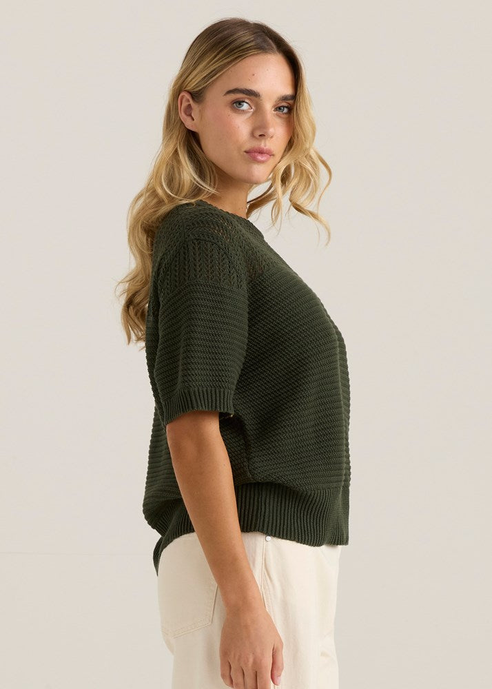 Cherri Tee - Olive