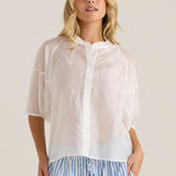 Wilder Seam Blouse - White