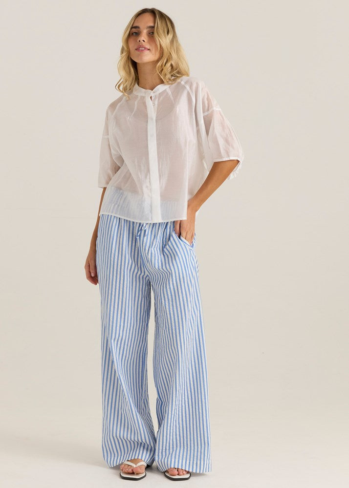 Wilder Seam Blouse - White