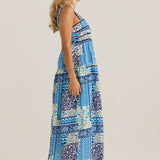 Isra Midi Dress - Sea Meadow