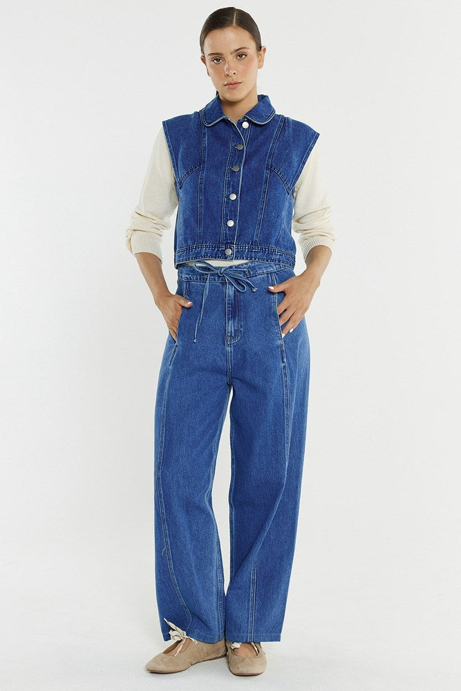 Aveline Barrel Leg Jean