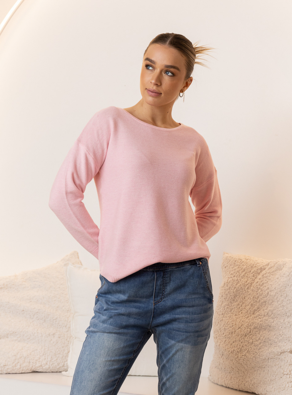 BIRCH KNIT - Petal Pink