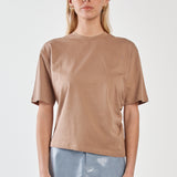 Camie Gathered Seam Tee