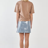 Camie Gathered Seam Tee