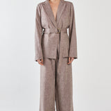 Thalia Belted  Blazer