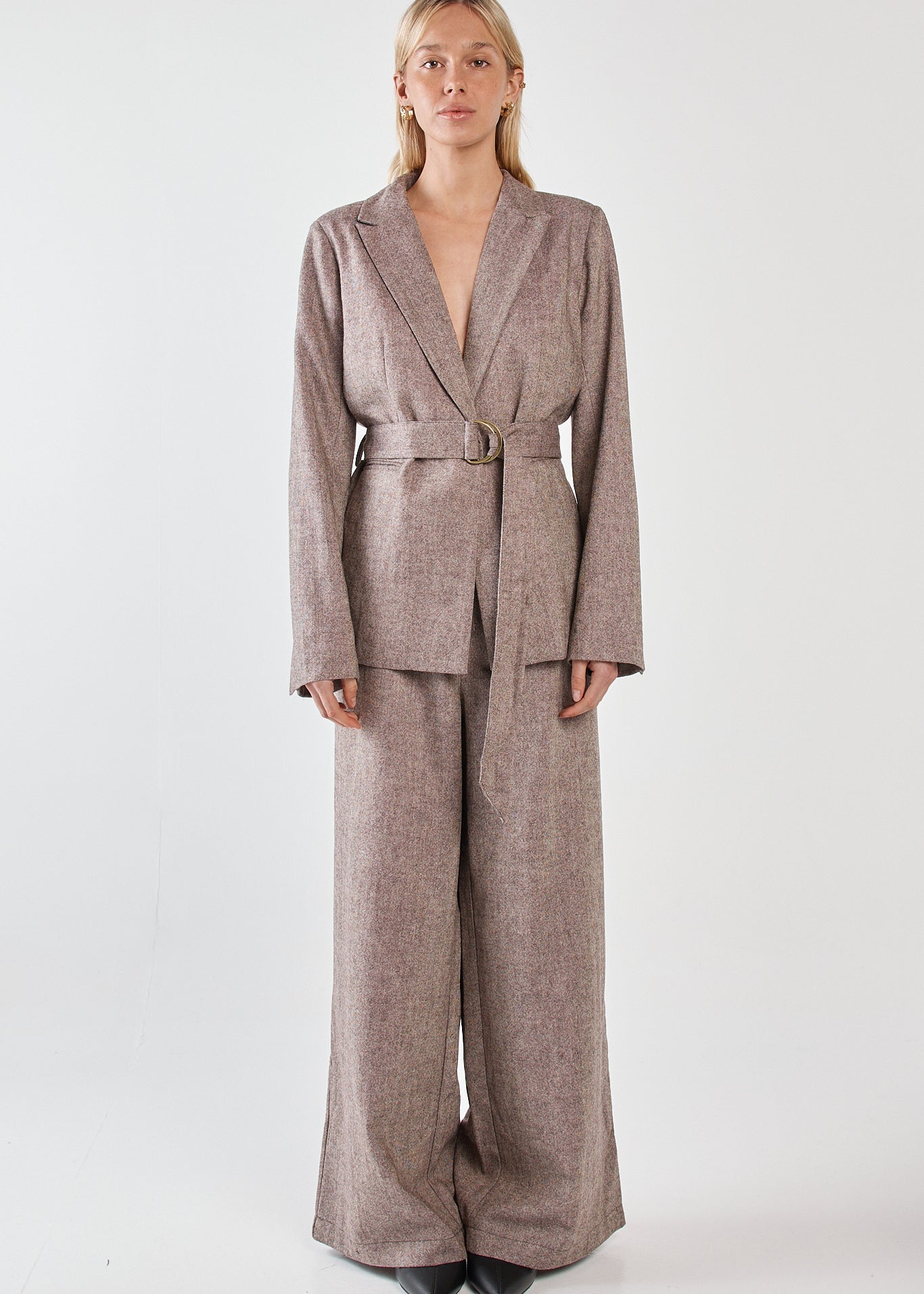 Thalia Belted  Blazer