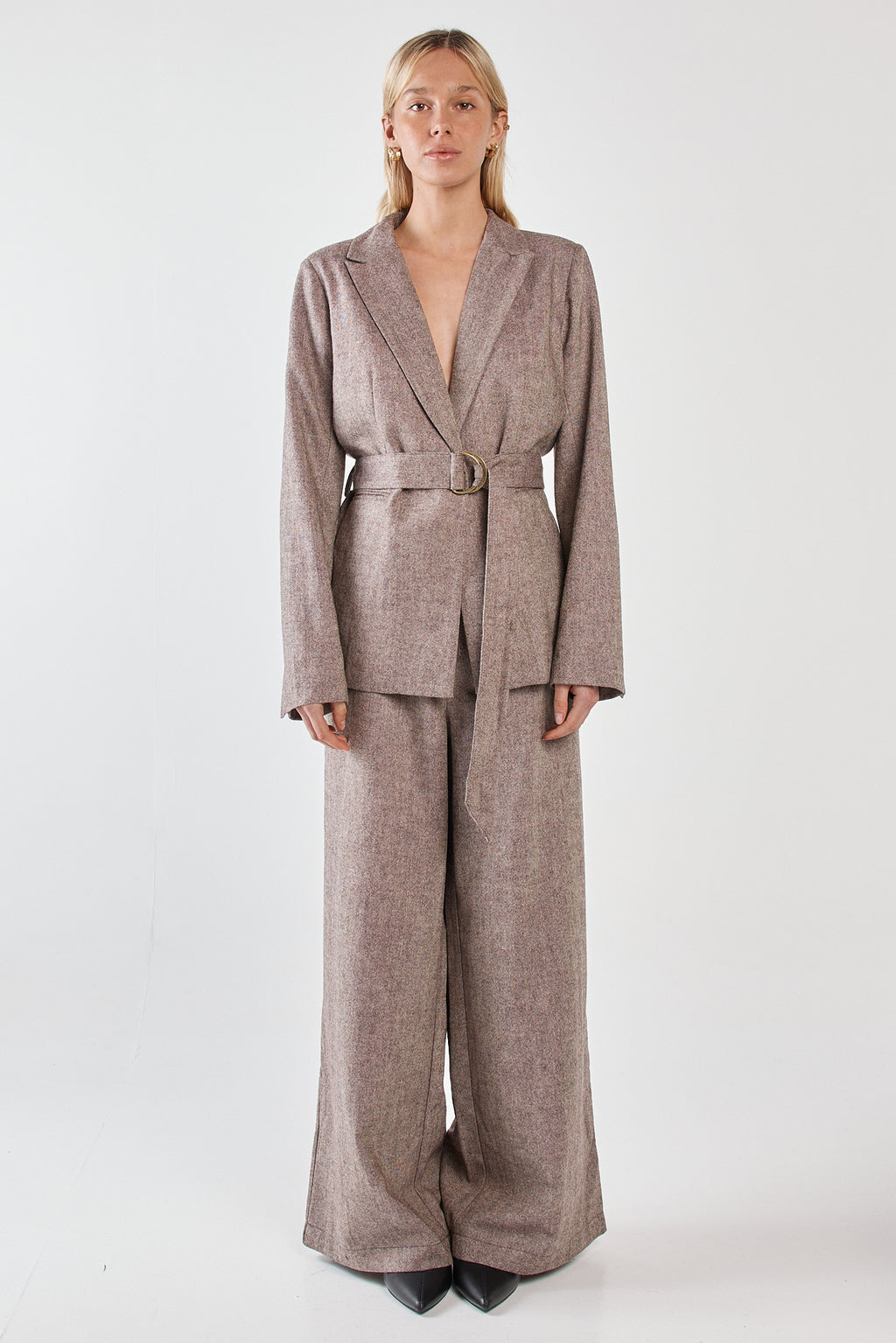 Thalia Belted  Blazer