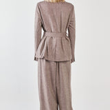 Thalia Belted  Blazer