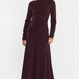 Jade Seamed Jersey Dress