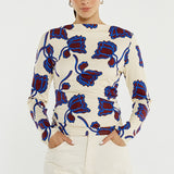 Jade Seamed Jersey Top