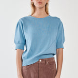 Esti Pointelle Knit Tee