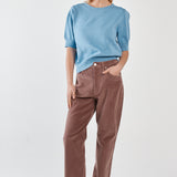 Esti Pointelle Knit Tee