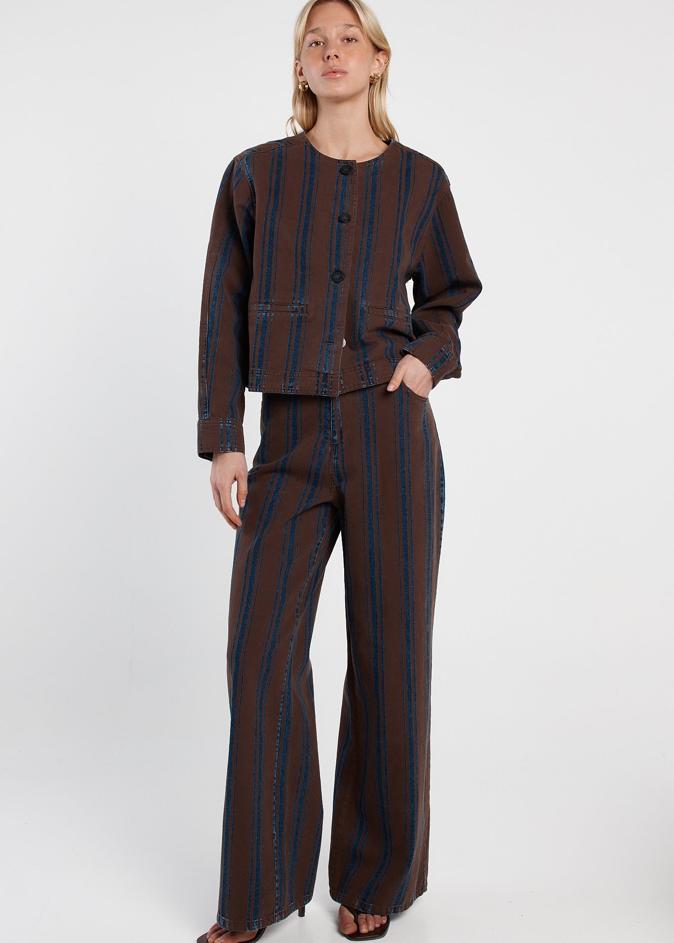 Maja Stripe Jean