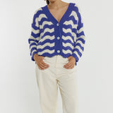 Etta Wavy Stripe Cardi