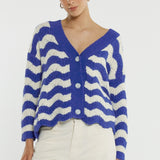 Etta Wavy Stripe Cardi