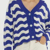 Etta Wavy Stripe Cardi