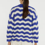 Etta Wavy Stripe Cardi