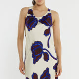 Jade Satin Slip Dress