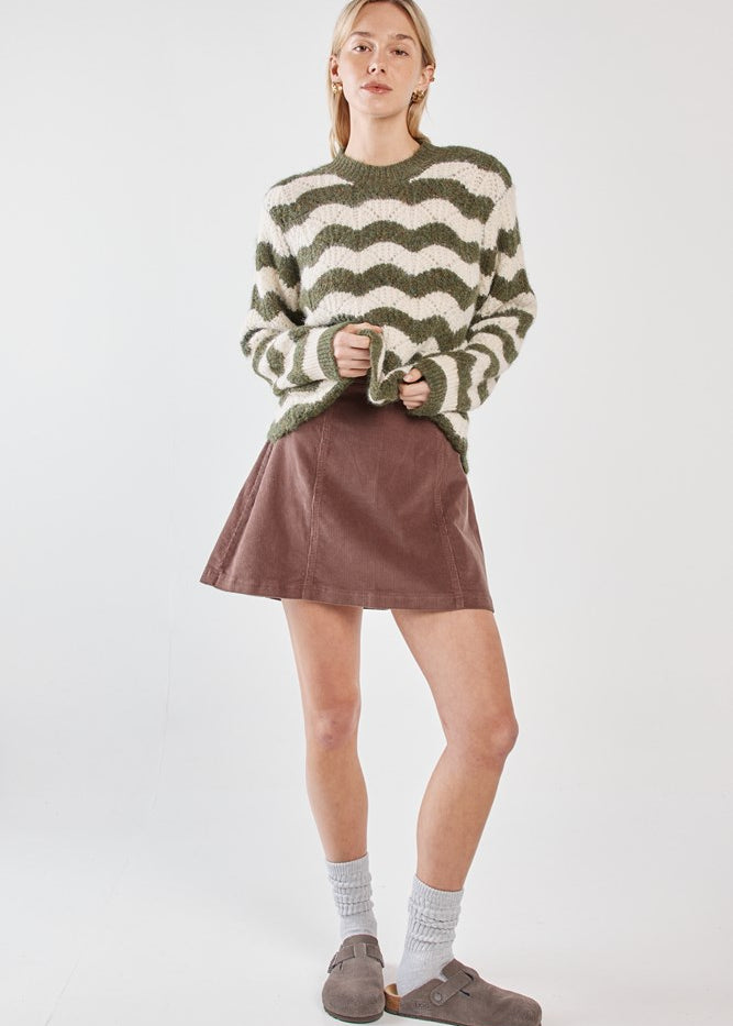 Nikkita Wavy Stripe Knit