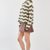 Nikkita Wavy Stripe Knit