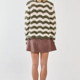 Nikkita Wavy Stripe Knit