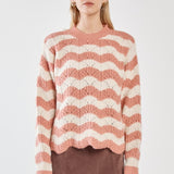 Nikkita Wavy Stripe Knit
