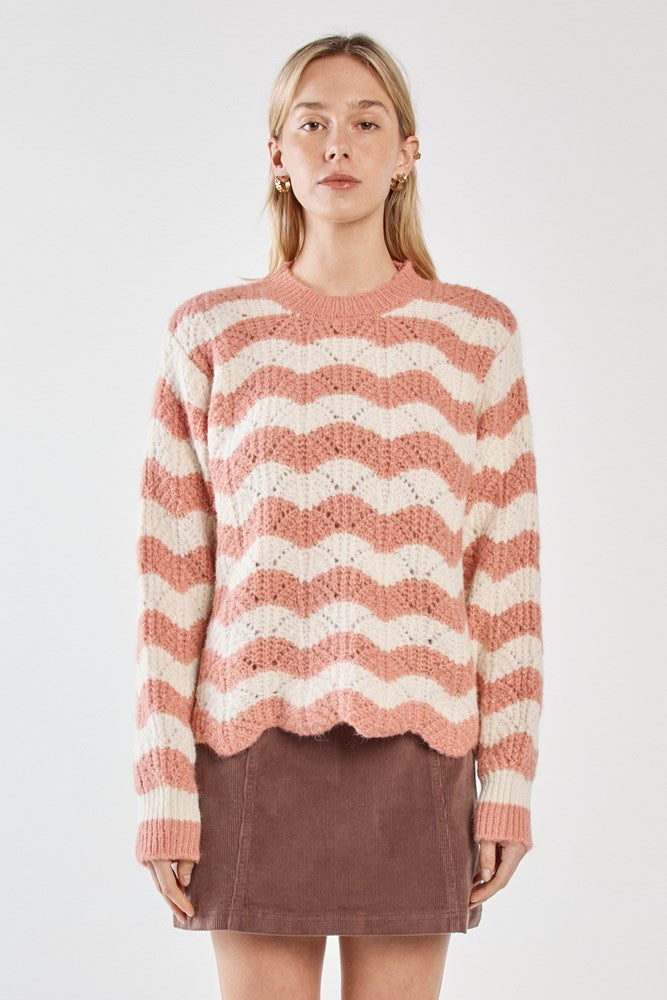 Nikkita Wavy Stripe Knit