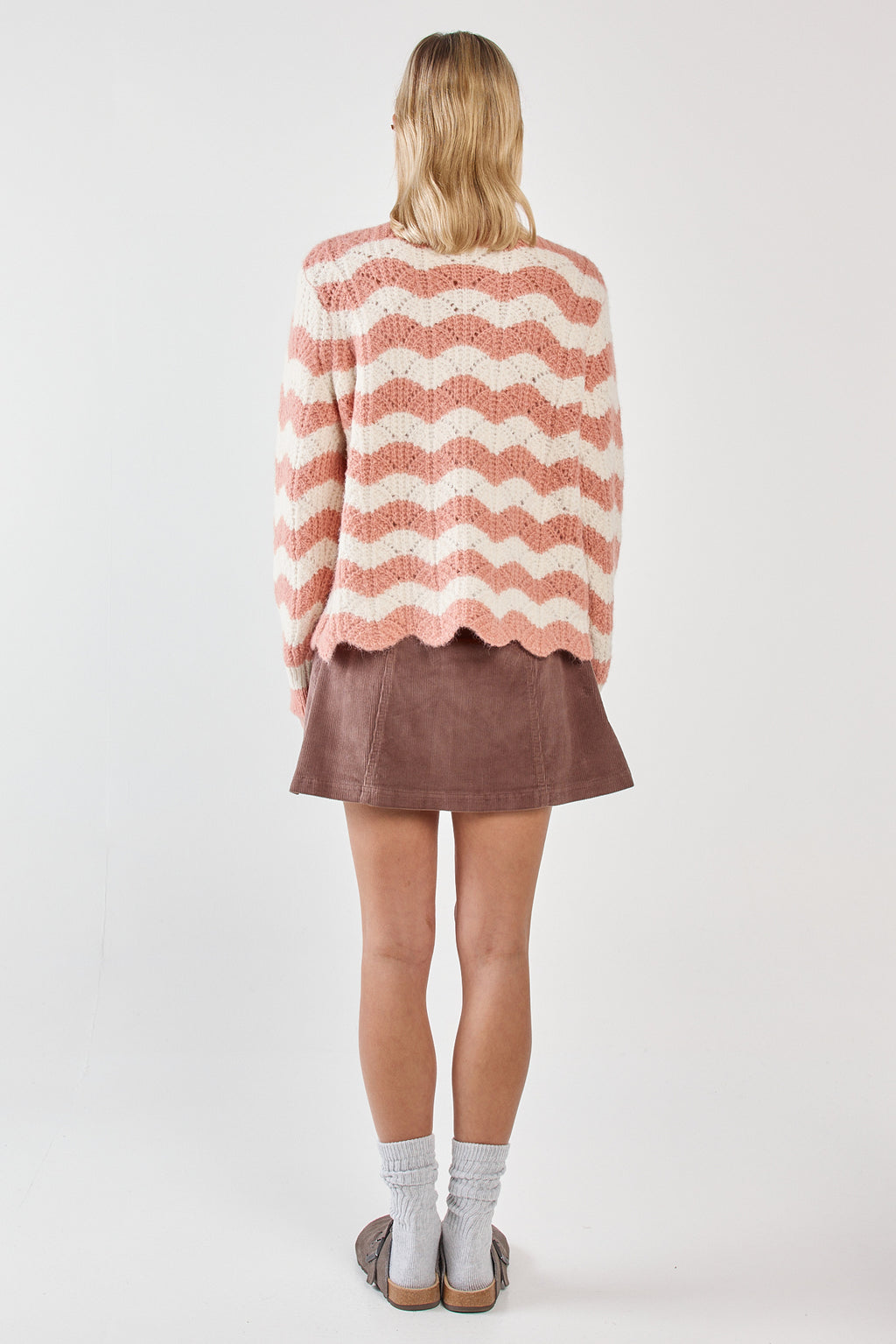 Nikkita Wavy Stripe Knit