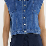 Christian Denim Vest
