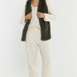 Riya Fur Gilet