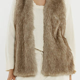 Riya Fur Gilet
