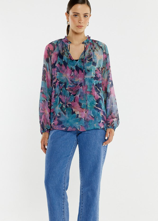 Willow Tie Front Blouse
