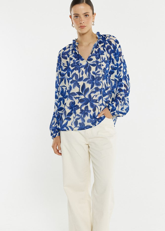 Willow Tie Front Blouse