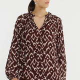 Willow Tie Front Blouse