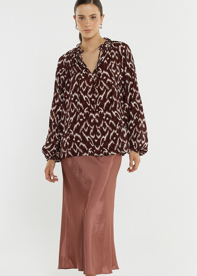 Willow Tie Front Blouse