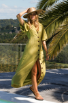 ELIA MAXI DRESS - Kiwi