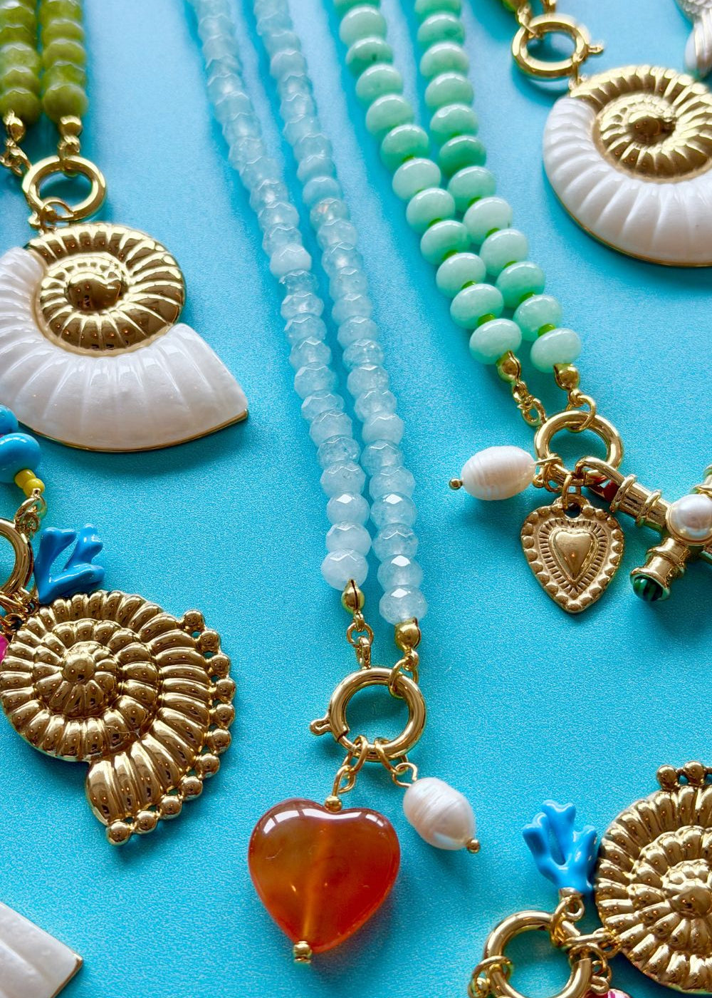 Santorini Heart Necklace