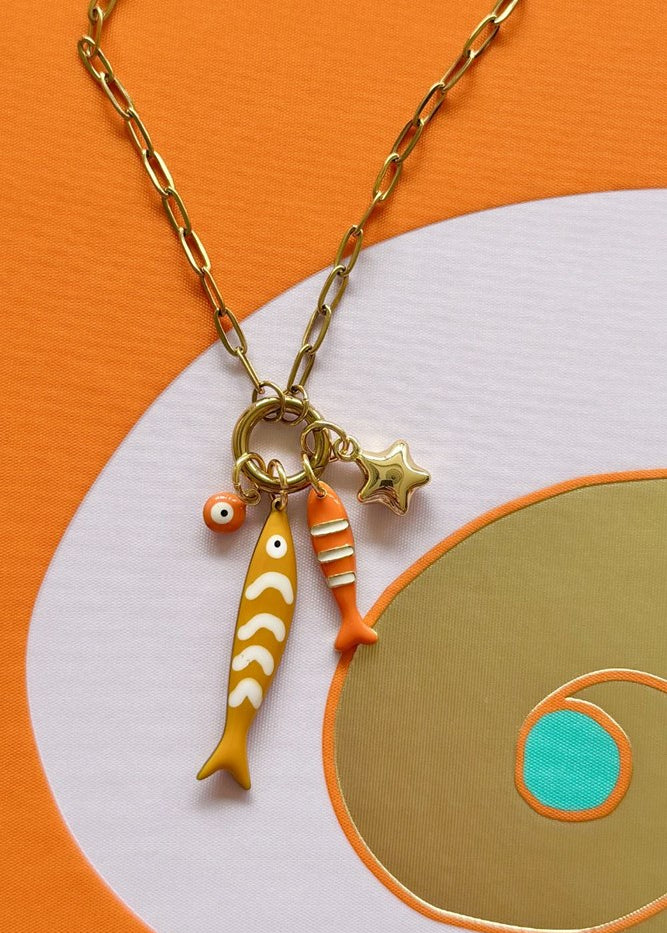 Sunset Catch Necklace