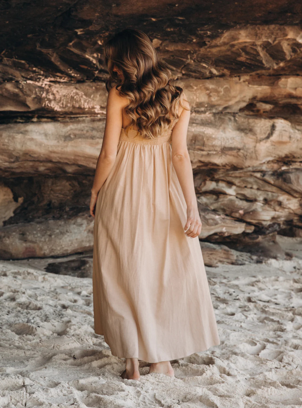 AMIRA PLAIN MAXI - Beige