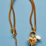 Big Heart Charm Necklace