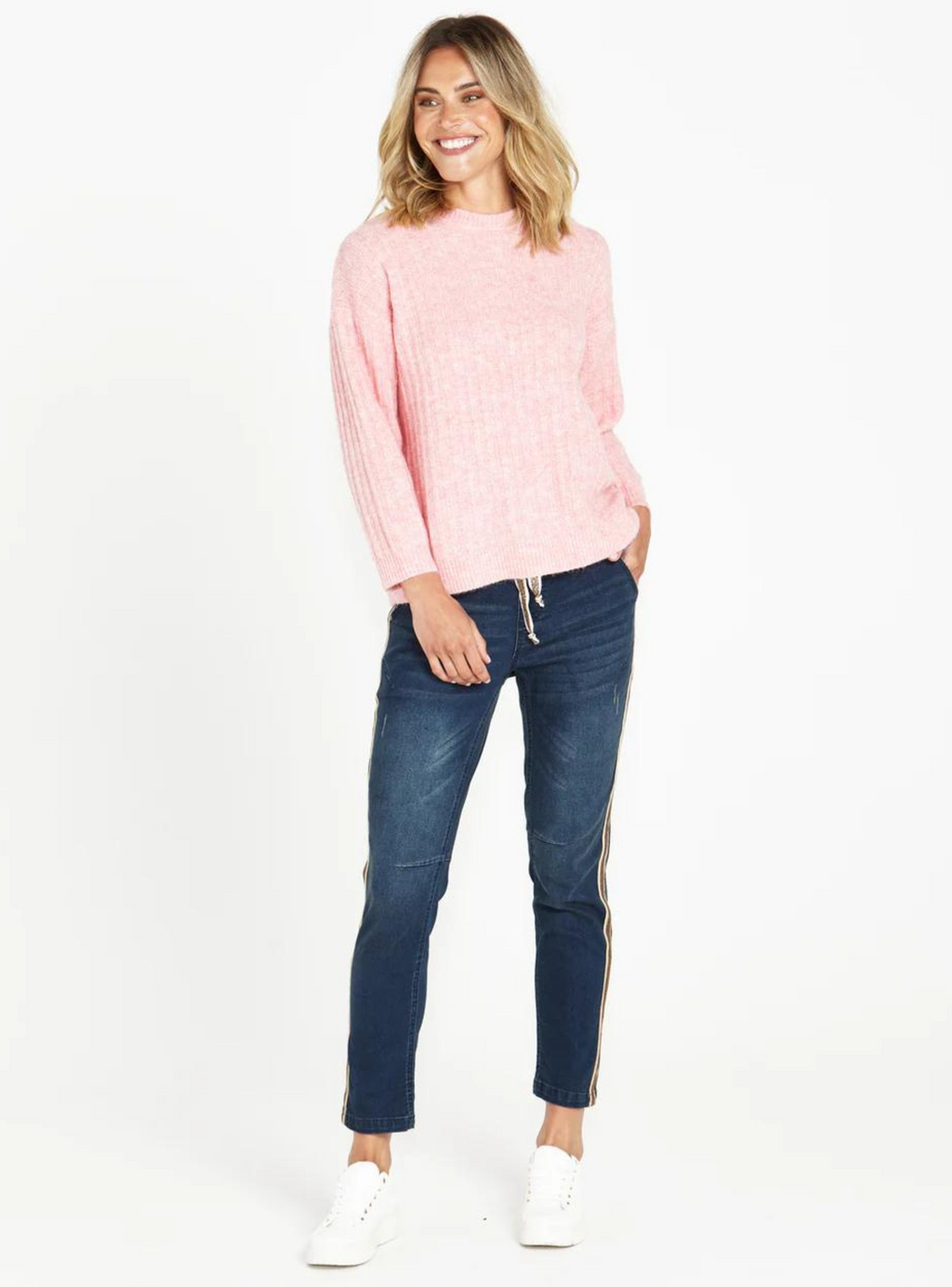 KAYLA KNIT JUMPER - Floss – Frankie & Co Clothing