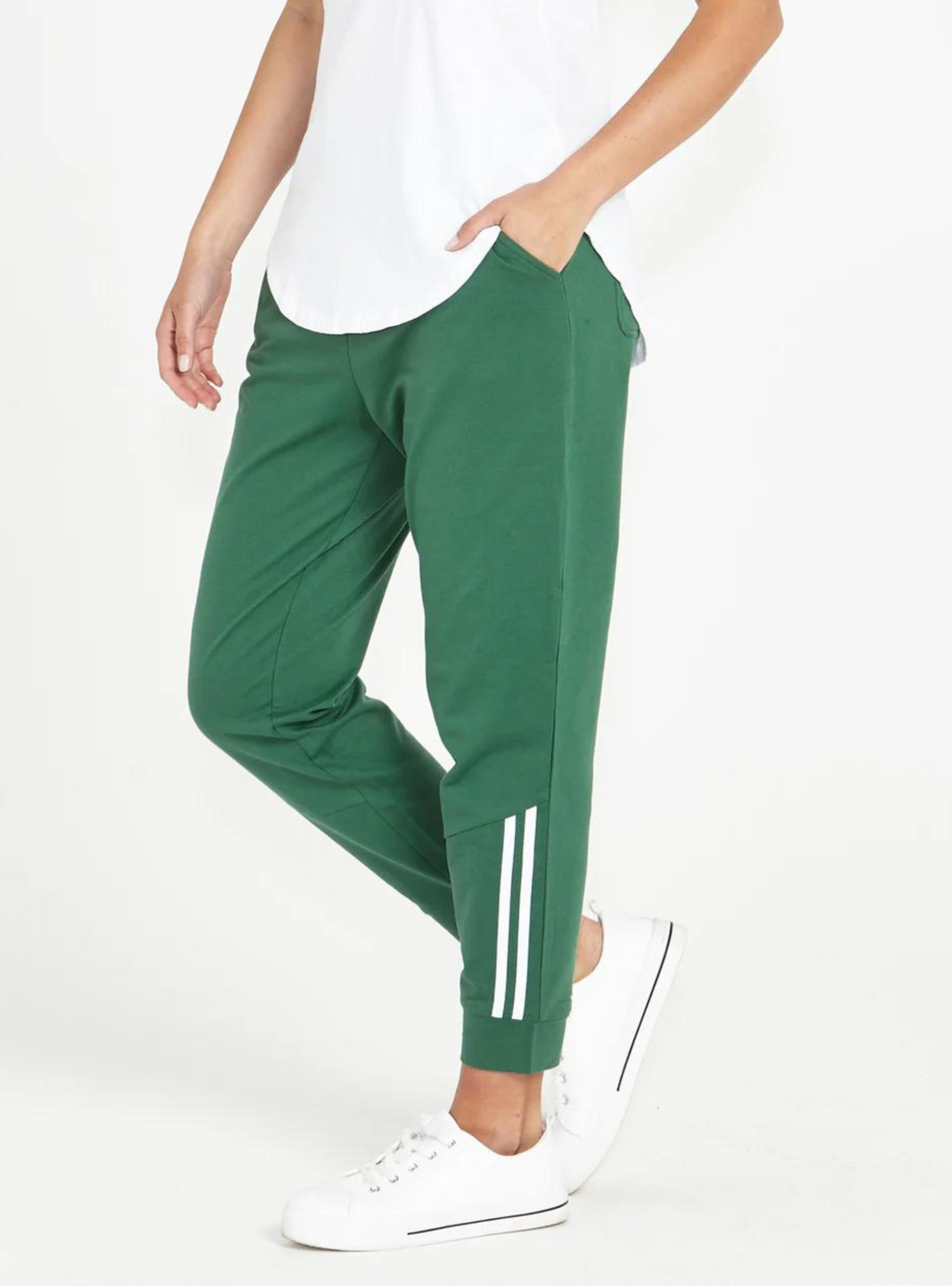 LINDSAY JOGGER - Dark Green