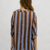 Dorothy Stripe Linen Shirt