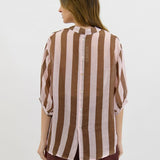 Dorothy Stripe Linen Shirt